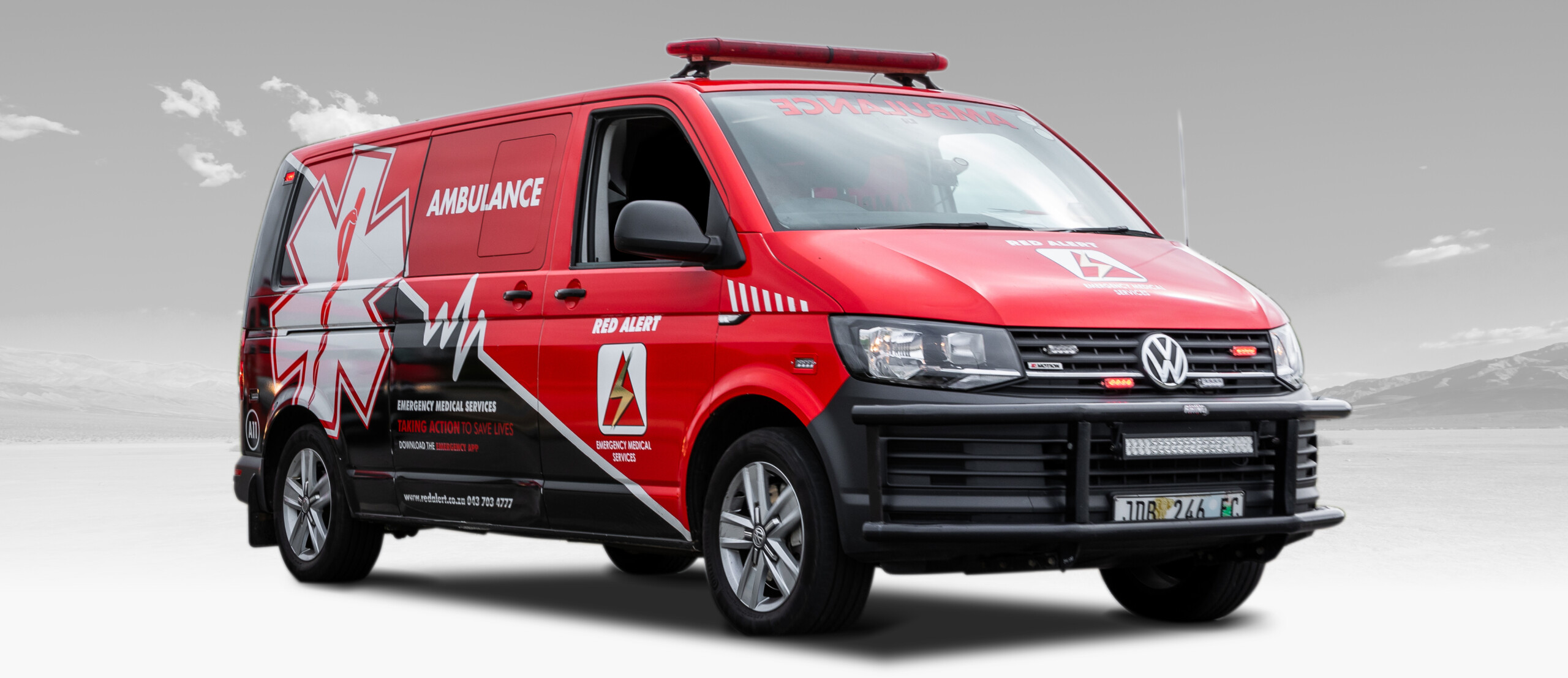 Emergency Medical Services - Ambulance- Red Alert Service Solution