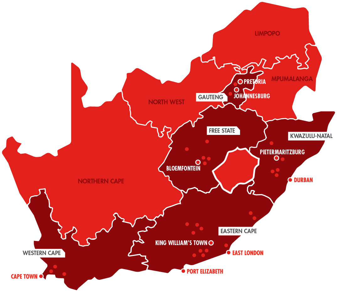 Nationwide-South-Africa-Map-Guarding-Security-CCTVLimpopo_Mpumalanga_Pretoria_Guateng_EAST LONDON_BLOEMFONTEIN_CAPE TOWN_DURBAN_PIETERMARITZBURG
